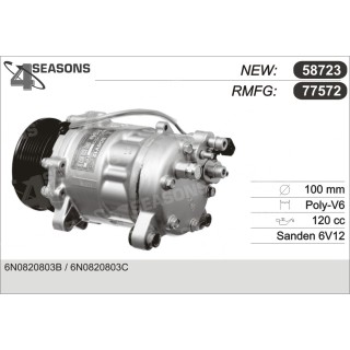 77572  COMPRESOR  VAG AROSA/LUPO