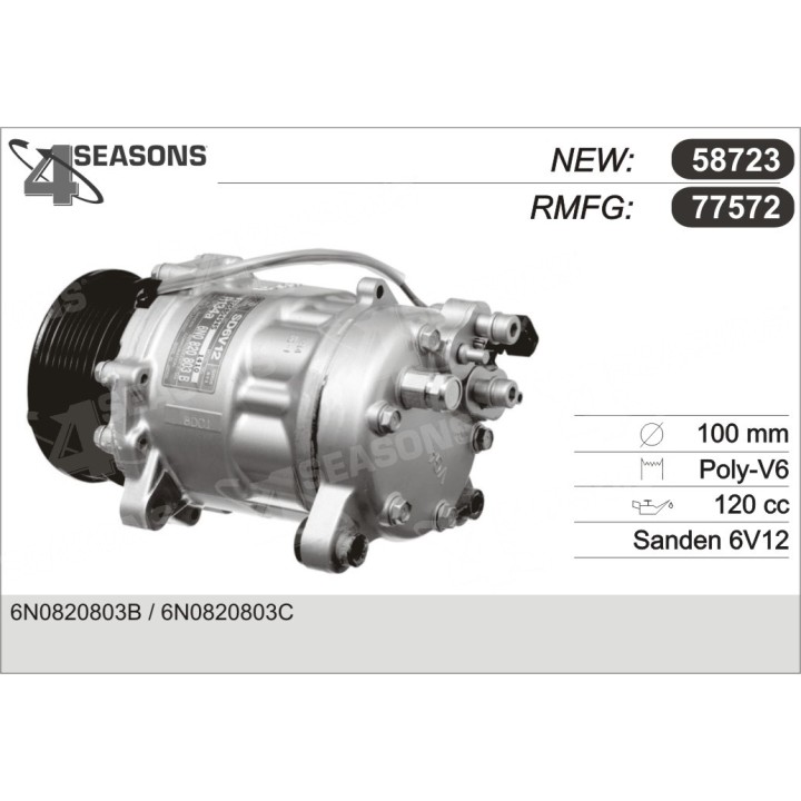 77572  COMPRESOR  VAG AROSA/LUPO