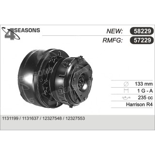 57229  COMPRESOR  PONTIAC FIREBIRD/BUICK/CADILLAC/CH