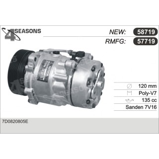 57719  COMPRESOR   VW T4 2.8 VR6