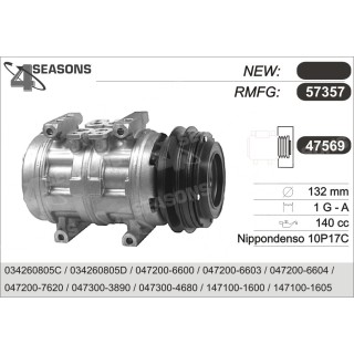 57357  COMPRESOR  AUDI