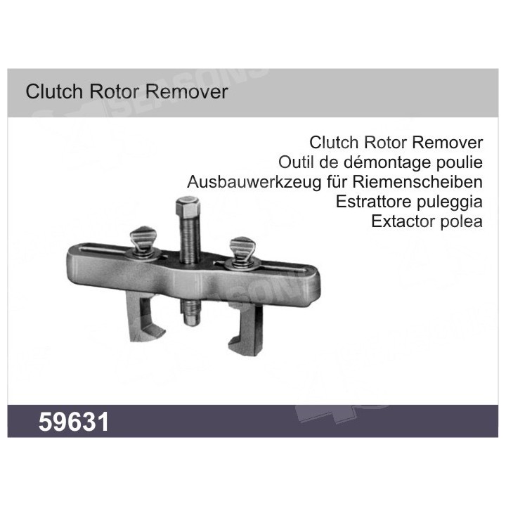 59631  COMPRESSOR TOOL - CLUTCH ROTOR REMOVER