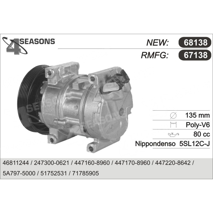 67138  Cmp Rem FIAT Stilo (192) — 2001