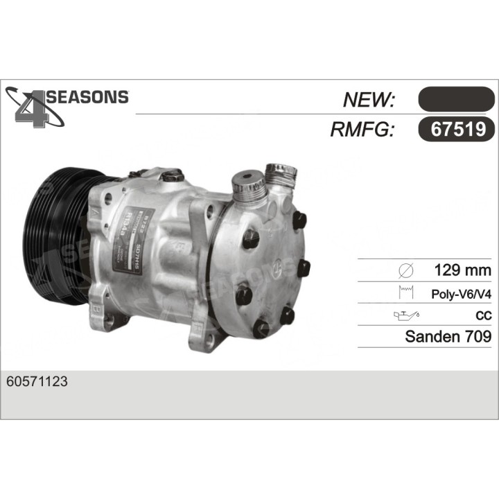 67519  COMPRESOR  ALFA 155 V6