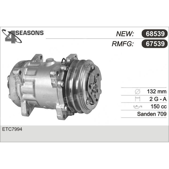 67539  COMPRESOR  DISCOVERY/RANGE ROVER