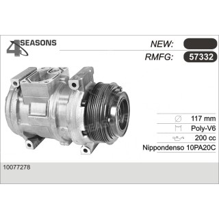 57332  COMPRESOR  CHEVROLET