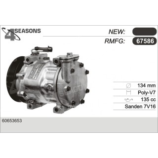 67586  COMPRESOR  FIAT