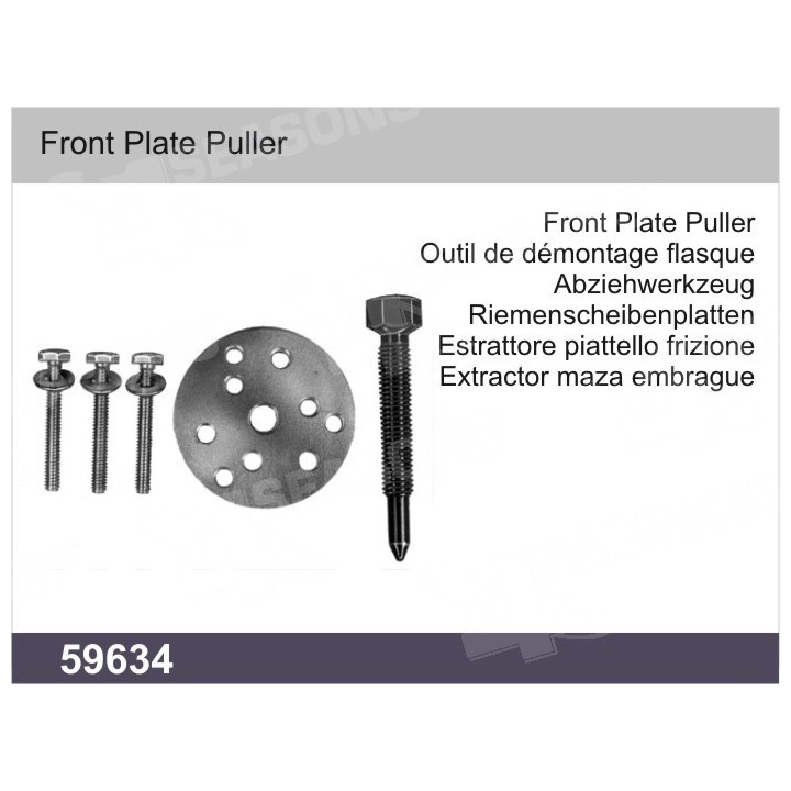 59634  HERRAMIENTA DE COMPRESOR - EXTRACTOR DE PLACA FRONTAL