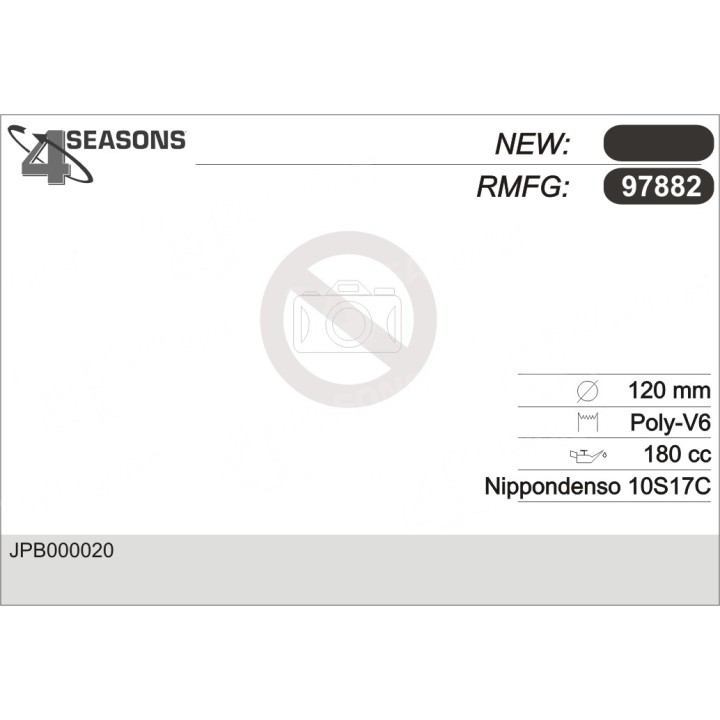 97882  COMPRESOR  LAND ROVER FREELANDER 2.0 TCIE 01-