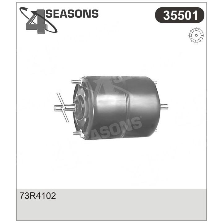 35501  UNIVERSAL EVAPORATOR BLOWER MOTOR