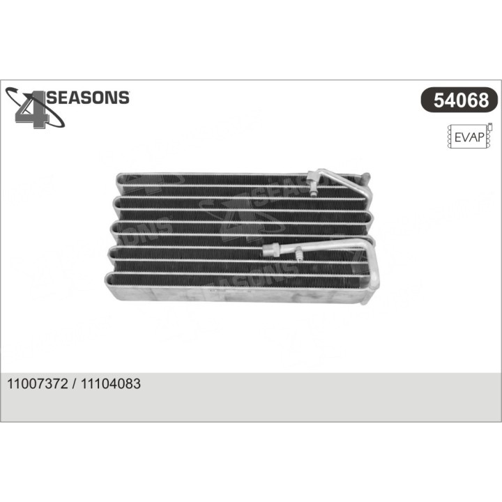 54068  EVAPORATOR VOLVO BM L120C