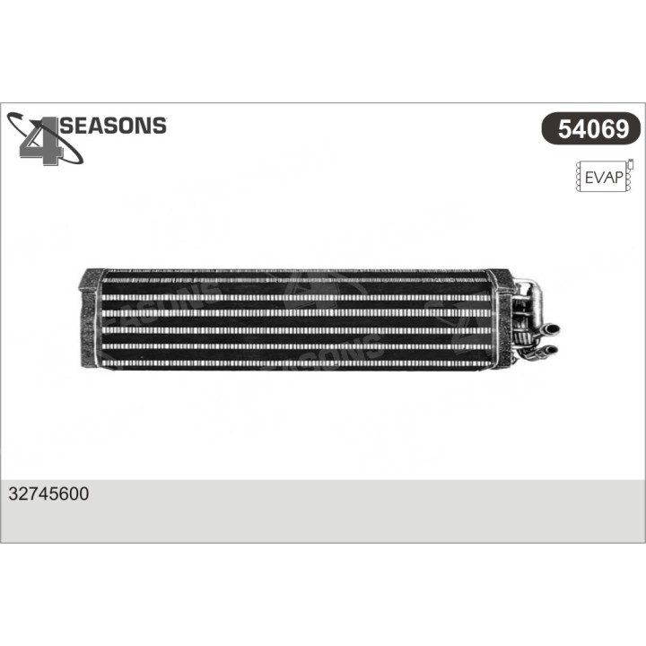 54069  EVAPORATOR VALTRA VALMET 6000 SERIES