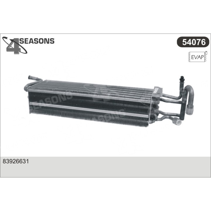 54076  EVAPORATOR FORD NEW-HOLLAND 10 SERIES