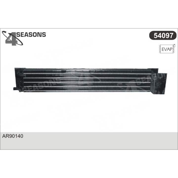 54097  EVAPORATOR JOHN DEERE 40 SERIES