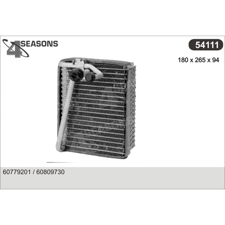 54111  EVAPORATOR ALFA ROMEO 145/146