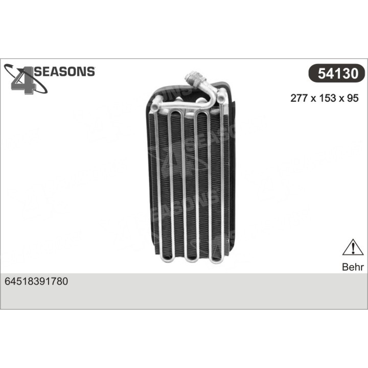 54130  EVAPORATOR BMW E30/5