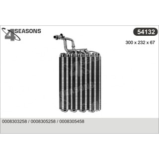 54132  EVAPORATOR MERCEDES W124