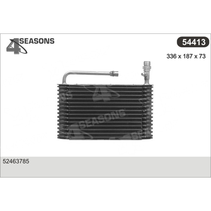 54413  EVAPORATOR CHEVROLET