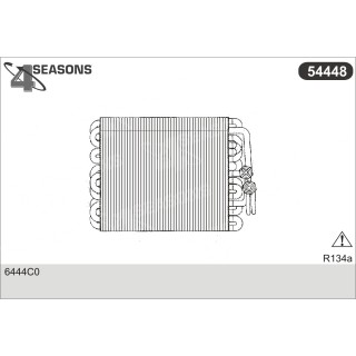 54448  EVAPORATOR PSA 106 II/AX II/SAXO