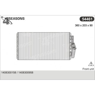 54461  EVAPORATOR MB W140