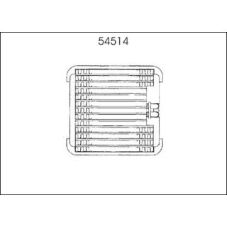 54514  EVAPORATOR TOYOTA LANDCRUISER