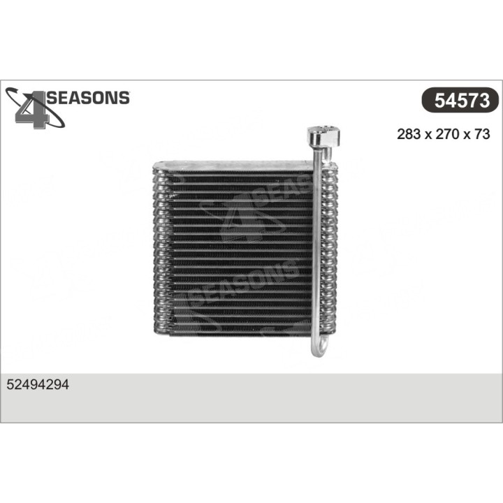 54573  EVAPORATOR CHEVROLET TAHORIGINAL 00-