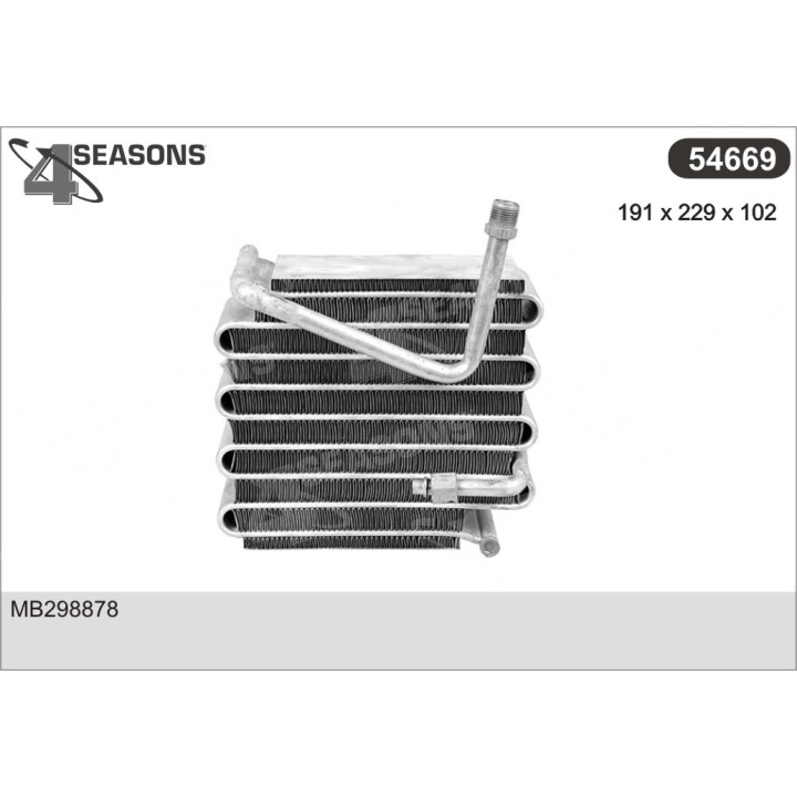54669  EVAPORATOR MITSUBISHI