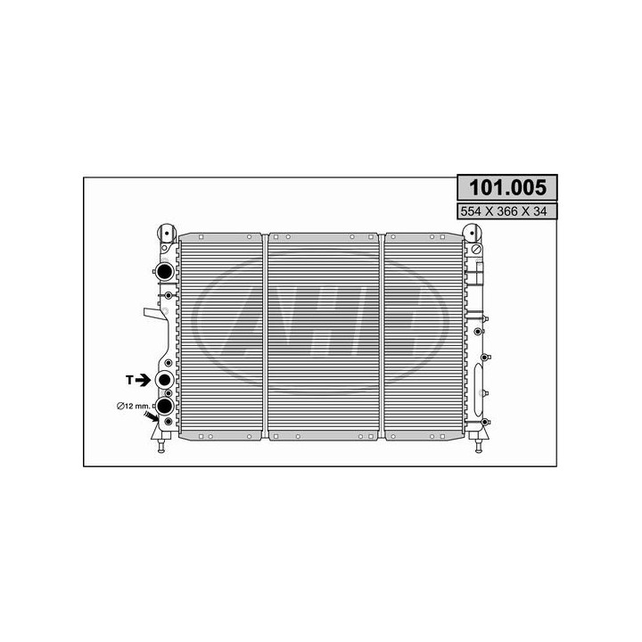 101005  Rad. ALFA 155 2.0 16v