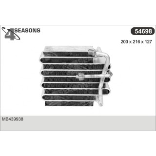 54698  EVAPORATOR MITSUBISHI ECLIPSE