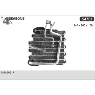 54701  EVAPORATOR MITSUBISHI GALANT