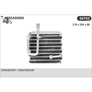 54702  EVAPORATOR  MAZDA 323