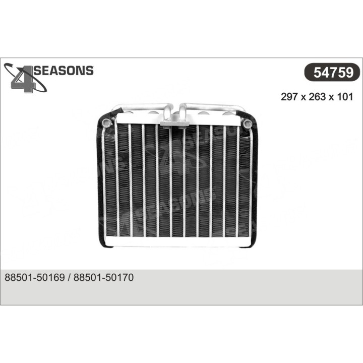 54759  EVAPORATOR LEXUS LS400