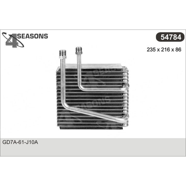 54784  EVAPORATOR MAZDA GF 97-