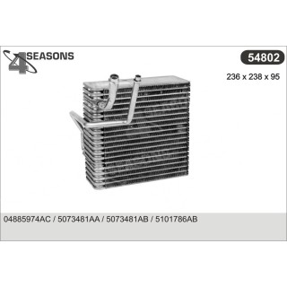 54802  EVAPORATOR CHRYSLER JEEP GD CHEROKKE II