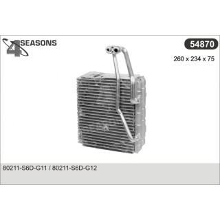 54870  EVAPORATOR HONDA CIVIC 01-