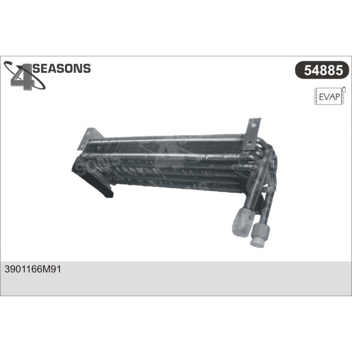 54885  EVAPORATOR MASSEY FERGUSON 362/372/375