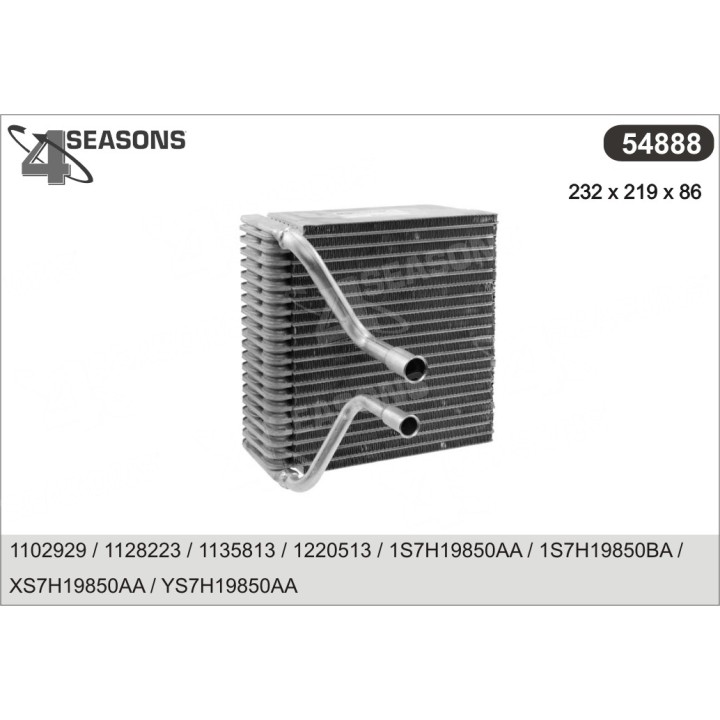 54888  EVAPORATOR FORD MONDEO 2 / 3