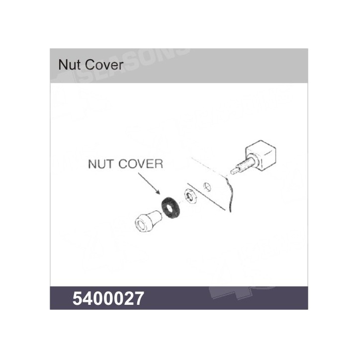 5400027  UNIVERSAL EVAPORATOR SWITCH PLATE NUT COVER