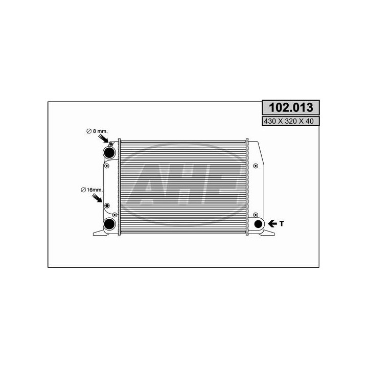102013  Rad. AUDI 80 III 1.6/1.8
