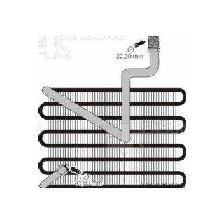 54600  EVAPORATOR SUZUKI VITARA/GEO