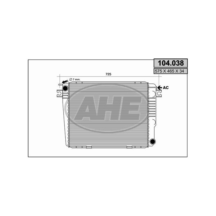 104038  BMW E28 525/528/535 +/-AC 81-