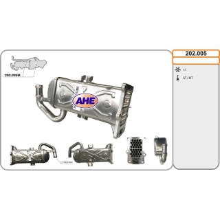 202005  EGR Cooler Seat Ibiza IV 1.2TDi 05.10-