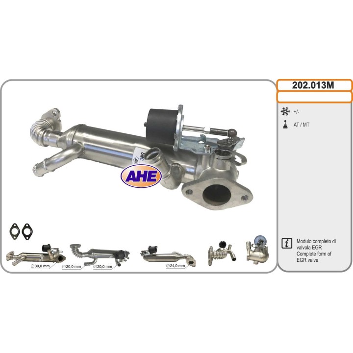 202013M  EGR Cooler VW Multivan/Transporter V 2.5TDi 04.03-