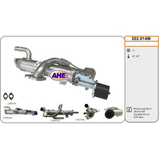 202014M  EGR Cooler Audi A4/A6 2.0TDi 07.04-10.08-