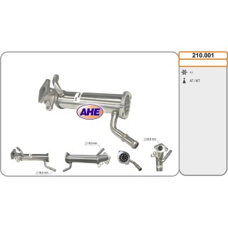 210001  EGR Cooler Ford Transit 2.4TDCi 04.06-08.14