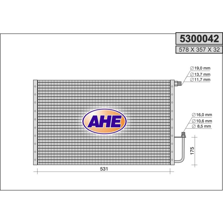 5300042  Cond. Universale  mm 357x578x32