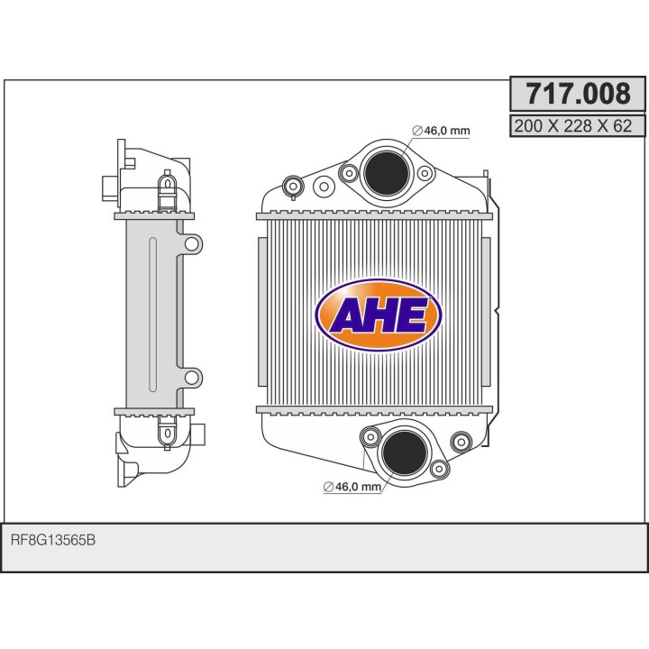 717008  INT MAZDA 6 2.0CD-2.2CD 08.07-07.