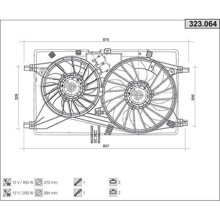 323064  NISSAN NV 400 / OPEL Movano B /  RENAULT Master  I