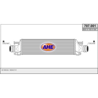 707001/O  INT CHEVROLET AVEO 1.3D/1.4TURBO 07