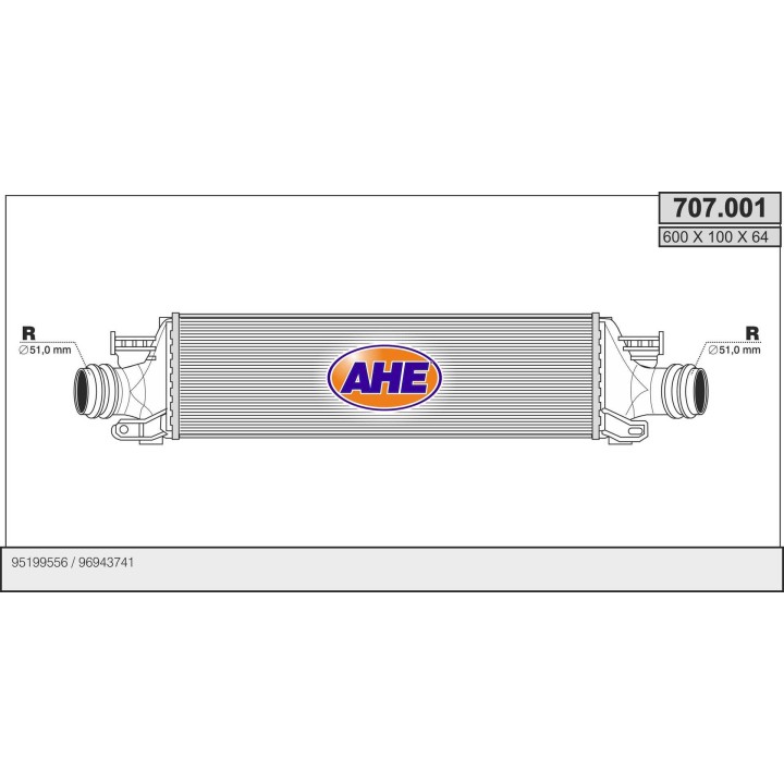 707001/O  INT CHEVROLET AVEO 1.3D/1.4TURBO 07
